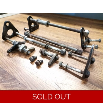 1977-79 Suzuki GS750 Engine Mounting Bolts and Brackets